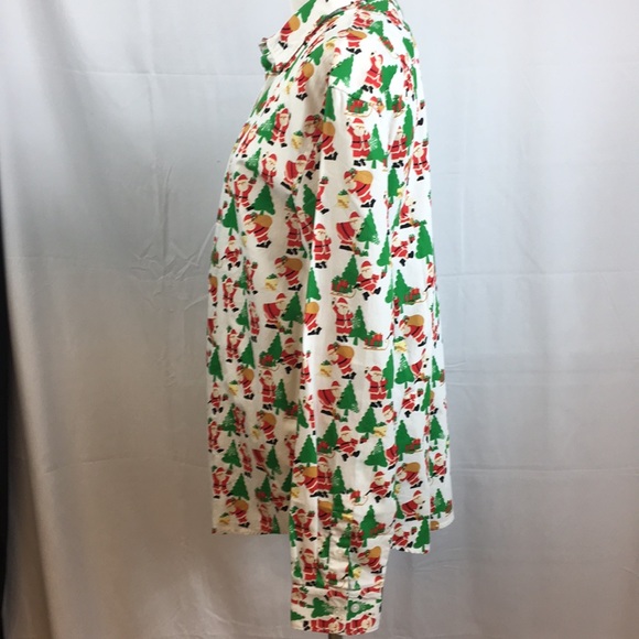 Denim and Flower Christmas shirt size L NWT - Picture 3 of 6